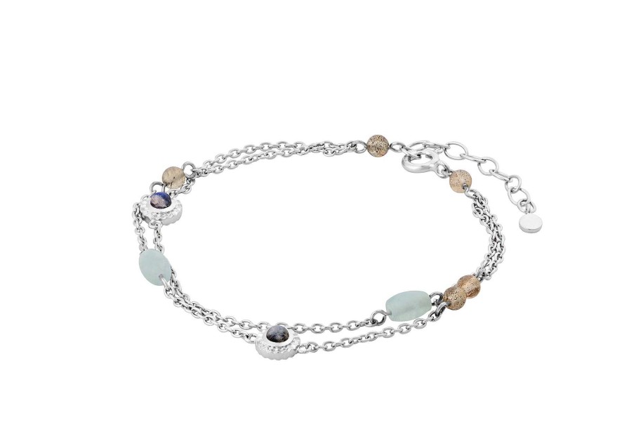 Pernille Corydon Armband Autumn Sky, Silber | Armb Nder