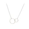 Pernille Corydon Kette Double Plain, Silber | Ketten