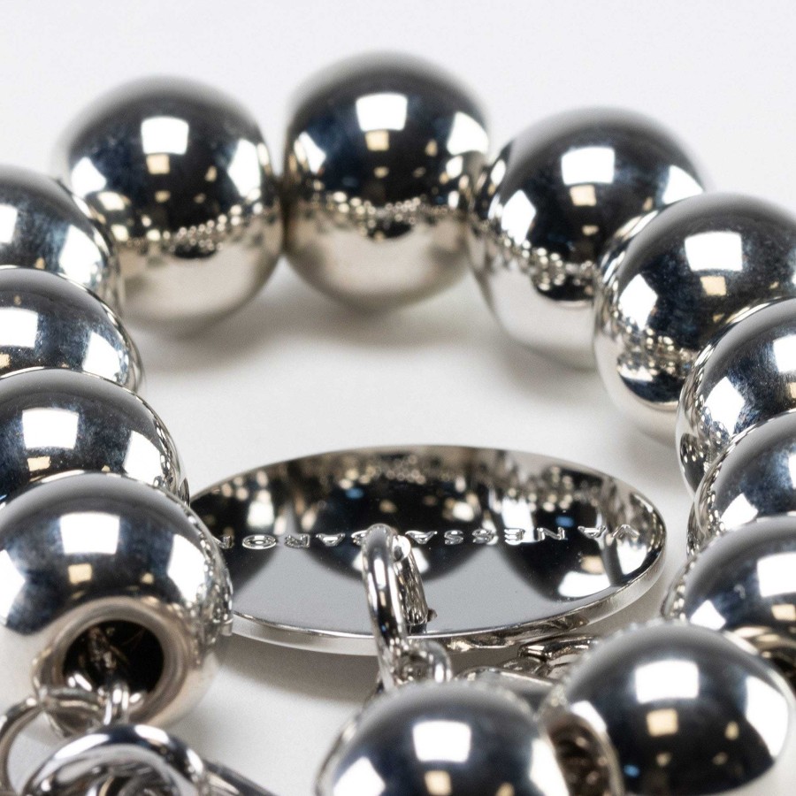 Vanessa Baroni Armband Mini Beads, Silver, Versilbert | Armb Nder